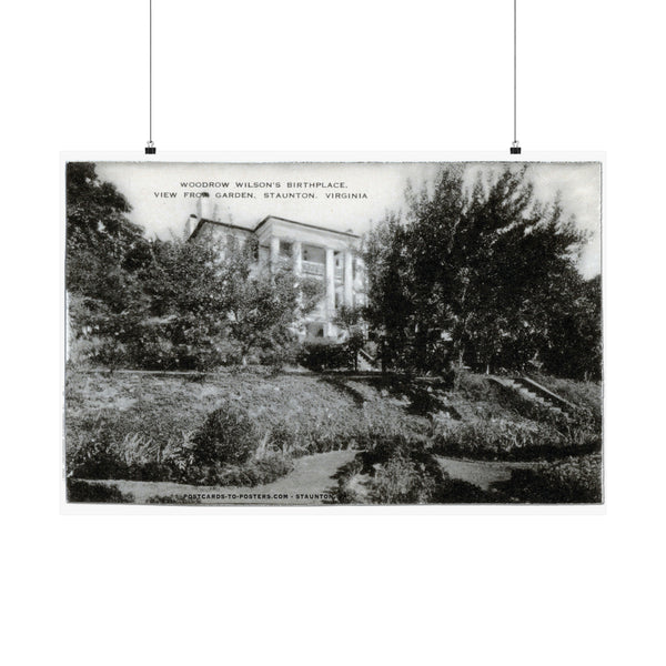0002PCT - Woodrow Wilson Birthplace Museum, WWBP - Premium Matte Posters
