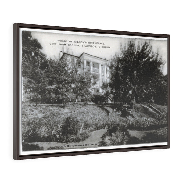 0002CNV  - Woodrow Wilson Birthplace Museum, WWBP - Framed Wrap Canvas Print
